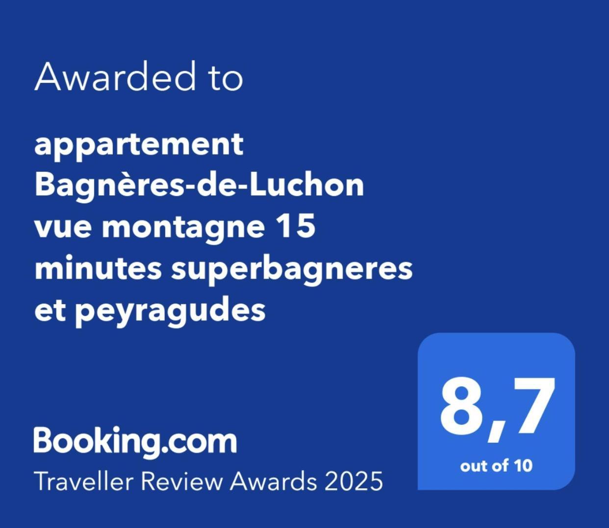 Appart T 3 Bagneres-De-Luchon Vue Montagne - Piscine Mi Juin 외부 사진